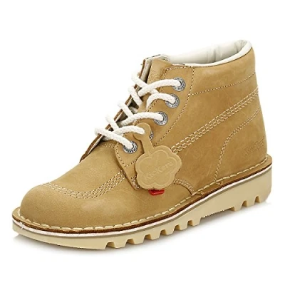 Image de Kickers Femme Bottes Classiques, Autres Cuir, Marron Tan, 38 EU
