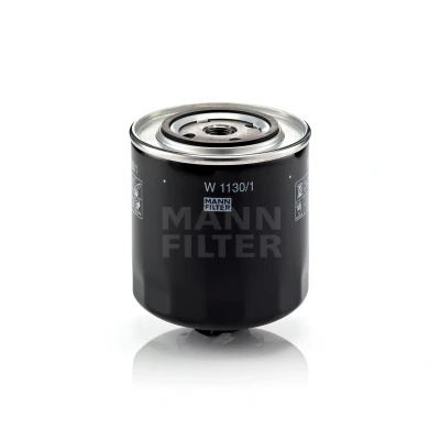 Image de MANN FILTER W 1130/1 Filtre à huile 3/4 16 UNF avec un clapet de non retour vissé VOLKSWAGEN: Transporter 4 Bus,