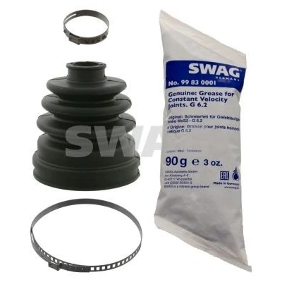 Image de SWAG 82 91 8775 Soufflet de Cardan Essieu avant, du côté boîte vitesses Caoutchouc NISSAN: Sunny 3, 100NX, ALMERA 1 Hatchback