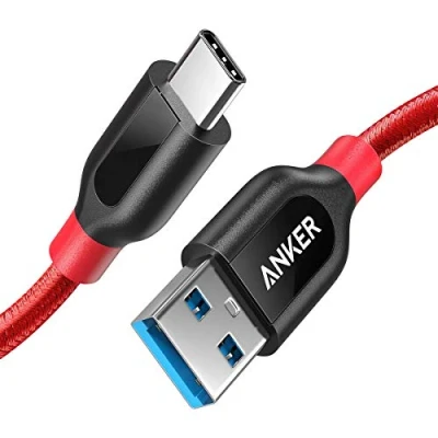 Image de Anker Câble USB C Powerline+ Type de 90 cm en Nylon tressé vers 3.0 Extra Solide pour Appareils