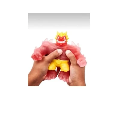 Image de Heroes of Goo Jit Zu Coffret héros Shifters Blazagon. Une Figurine élastique et Super Souple remplie d’Une Substance visqueuse au Pouvoir transformant Unique, 41397, Multicolore