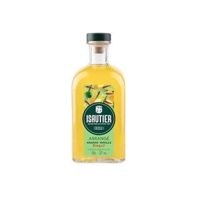 Image de Isautier Arrangé Ananas Vanille Piment 50 cl