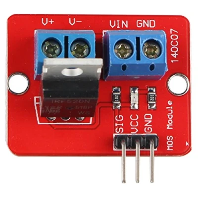 Image de HALJIA Module de Pilote Mosfet Compatible avec Arduino Raspberry Pi Arm MCU