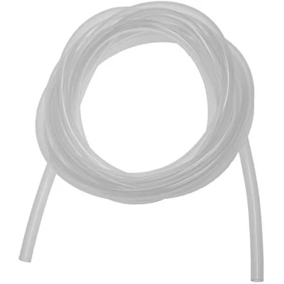 Image de Tuyau en silicone de 2 m, 4 x 6 mm, intérieur : extérieur transparent, extensible, adapté à un usage alimentaire, sans BPA