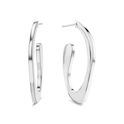 Image de Calvin Klein Harmonious Connection Boucles d&#039;oreilles silvercoloured, Femme, Taille: One Size, Silver coloured