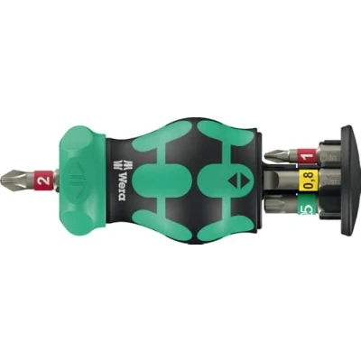 Image de Wera 05008891001 Tom Pouce avec magasin Kraftform Kompakt RA 1, 6 pièces