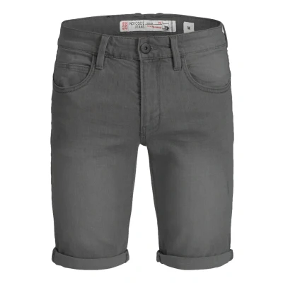 Image de Indicode Jeans CUBA Caden Short en jean, Homme, Taille: Small, Dark grey