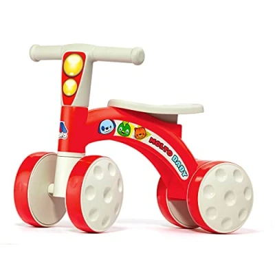 Image de Molto Mon Premier Ride on avec Roues en Caoutchouc (Rouge)