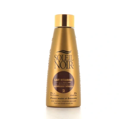 Image de Soleil Noir Lait Vitamine SPF2 150ml