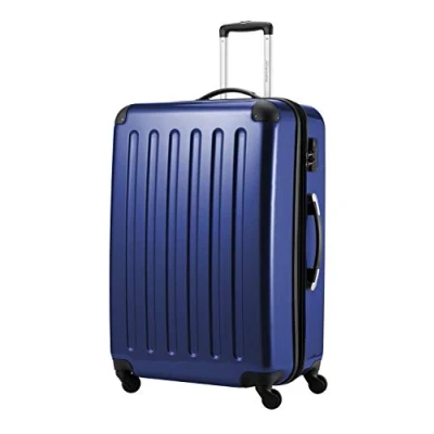 Image de HAUPTSTADTKOFFER Alex Bagage Rigide Valise Grande Taille, Trolley avec 4 Roues multidirectionnelles, 75 cm, 119 litres, Bleu Foncé