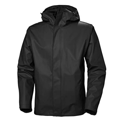 Image de Helly Hansen MOSS Jacket Veste imperméable, Homme, Taille: XXL, Black