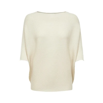 Image de JDY Jdynew Behave Batsleeve Pullover, Femme, Taille: XL, Eggnog