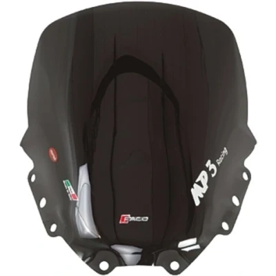 Image de FACO Pare feu fumé foncé pour Piaggio Mp3 250 i.e.