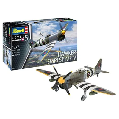 Image de Revell 03851 maquette d&#039;avion Hawker Tempest V à construire, échelle 1/32