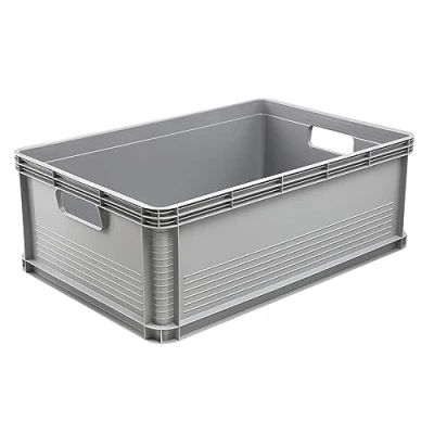 Image de keeeper Boîte de Transport, Empilable, en Polypropylène, 45 L, Robert, Nordic Grey