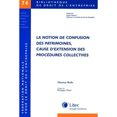 Image de la notion de confusion des patrimoines, cause d extension procedures collectives