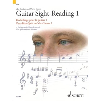 Image de Guitar Sight Reading 1 / Dechiffrage pour la guitare Vom Blatt Spiel auf der Gitarre 1: A Fresh Approch Nouvelle Approche Eine Erfrischend Neue Methode.