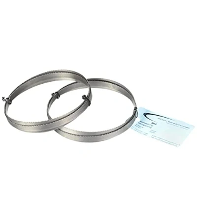 Image de SMI Lot de 2 lames scie à ruban bi métal M42 Dimensions : 1638 x 13 0,65 mm 10/14 dents par pouce, exemple pour Optimum, Epple, Holzmann, Bernardo