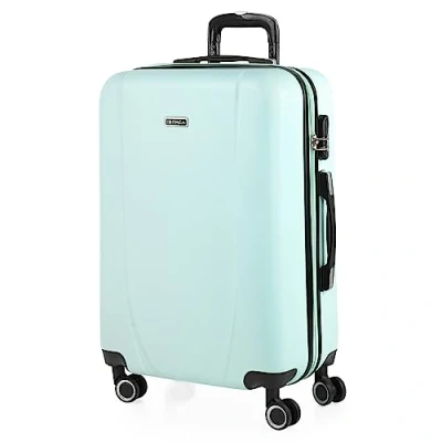 Image de ITACA Valise Moyenne, Valises Rigides, Rigide, Semaine pour Tout Voyage, Soute de Luxe 71160, Vert Menthe