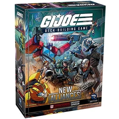 Image de Renegade Game Studios G.I. Joe Jeu de Construction Deck New Alliances : A Transformers Crossover Extension Cartes À partir 14 Ans 1 à 4 Joueurs Temps 45 70 Minutes