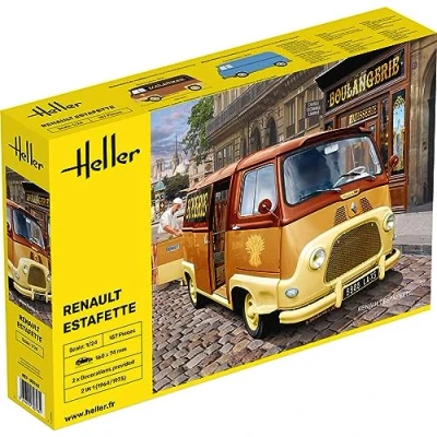 Image de Heller Renault Estafette Maquette, 80743, Gris