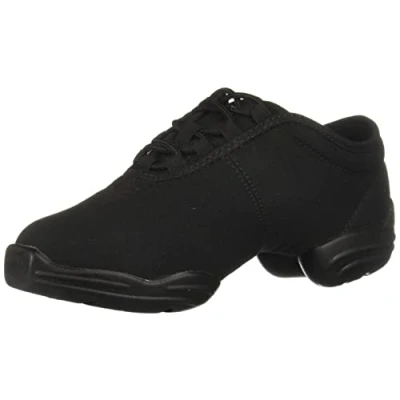 Image de Capezio Femme Canvas Dansneaker Baskets de Danse, Noir, 41.5 EU