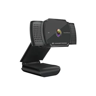 Image de Conceptronic AMDIS02B webcam 5 MP 2592 x 1944 pixels USB 2.0 Noir Neuf