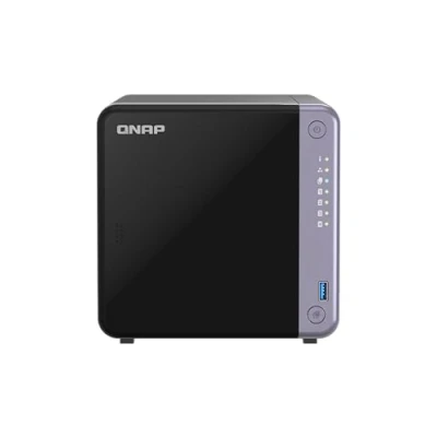 Image de QNAP TS 432X 4G serveur de stockage NAS Tower Alpine AL 524 4 Go DDR4 QTS Noir Neuf