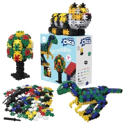 Image de Nano Clics Creative Builders 500, Jouet de Construction pour Les Enfants à partir 8 Ans, éducatif créatif dans Un Ensemble 500 pièces, Blocs Construction, Jouets durables
