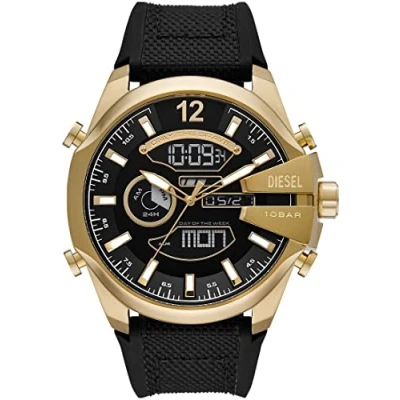 Image de Diesel MEN&#039;S MEGA Chief ANADIGI, Goldtone Stainless Steel WATCH, DZ4634 Montre goldcoloured, Homme, Taille: One Size, Gold coloured