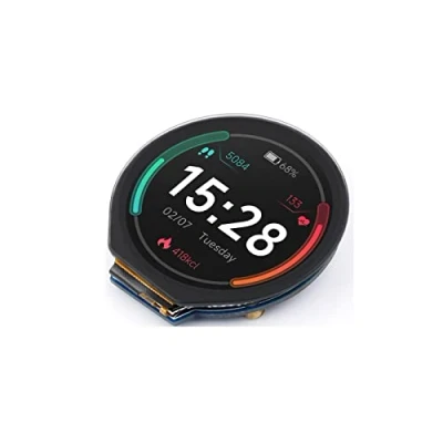 Image de Waveshare 1.28inch Round Touch LCD Display Module for Raspberry Pi,Raspberry Pi Pico,Arduino,240x240 Resolution 65K RGB Colors IPS Screen with GC9A01 Driver and CST816S Chip,SPI/I2C Interface