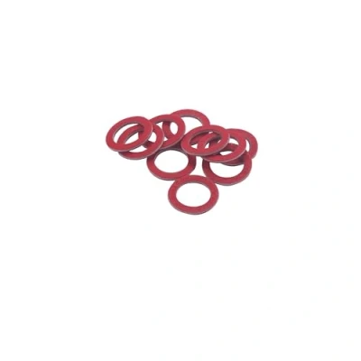 Image de Joint fibre rouge eau chaude/eau froide 15x21 (1/2) (lot de 10) NOYON &amp; THIEBAULT