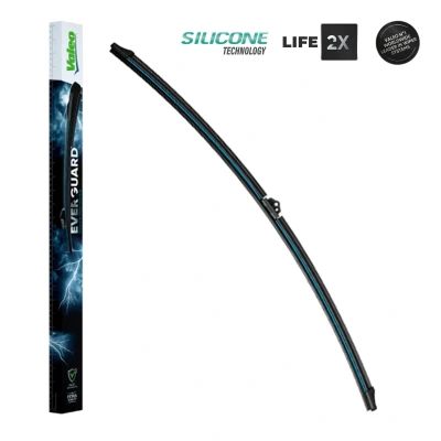 Image de Balai d&#039;essuie glace Valeo Everguard Silicone Single 566014 750mm avant plat CITROËN: C4 I Grand Picasso, II 5 portes