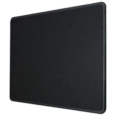 Image de silmo Tapis de Souris Taille S (250 x 200 mm) Mouse Pad Petit, Motif Noir, approprié pour Bureau et Gaming