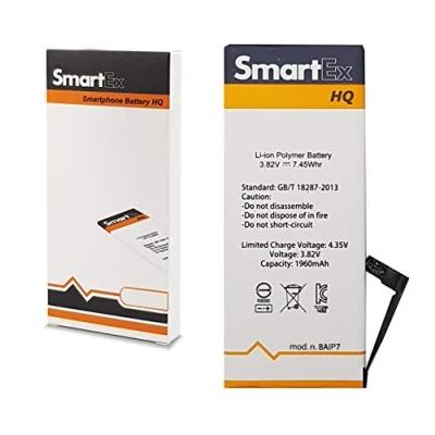 Image de Smartex® Batterie Compatible avec iPhone 7/1960 mAh de Remplacement sans Cycles Recharge Garantie 24 Mois