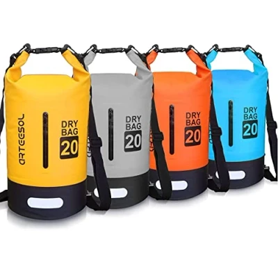 Image de Blackace arteesol 5L 10L 20L 30L Waterproof Sac Sec/Sac étanche avec Longue Sangle réglable pour Kayak en Bateau Excursion canoë/pêche/Rafting/Natation/Snowboard