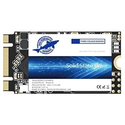 Image de Dogfish SSD M.2 2242 500Go Ngff Ordinateurs De Bureau à l&#039;intérieur l&#039;actionneur SolideDe Haute Performance Lecteur Disque Dur Comprend Un 120Go 240Go 250Go 480Go(500Go, 2242)