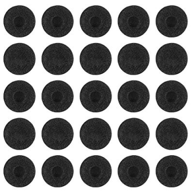 Image de MiniY Lot de 50 Coussinets en Mousse pour écouteurs, MP3, MP4, iPod, iPhone, Itouch, iPad, Texture Douce