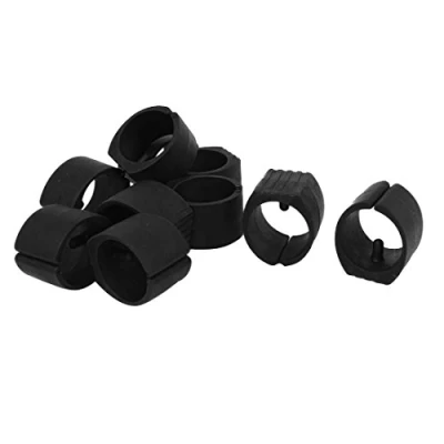 Image de sourcing map 10 pcs Pieds de Chaise Glissières à une Broche en Forme U 24 mm Diamètre