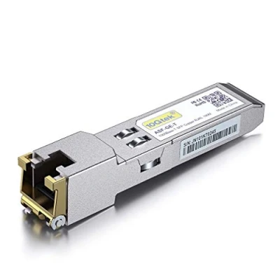 Image de Ubiquiti UF RJ45 1G Compatible 1000Base T cuivre SFP Transceiver Module, connecteur RJ45, 100 mètres