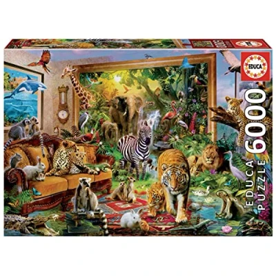 Image de Educa Genuine Puzzles. en Entrant dans La Chambre. Puzzle 6000 pièces. Ref. 17679