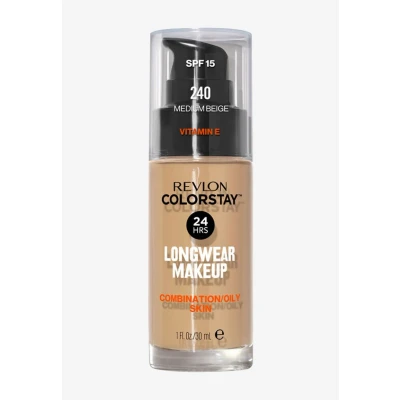 Image de Revlon Fond de teint COLORSTAY Peaux Mixtes À Grasses N 320 TRUE beige N240 medium beige, Femme, Taille: 30 ml,