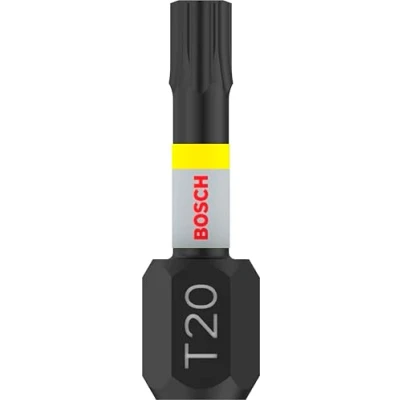 Image de Bosch Accessories 2608522474 Lot de 2 embouts vissage Impact Control T20 (25 mm, tige hexagonale, Pick and Click, accessoires visseuse à percussion)