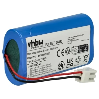 Image de vhbw Batterie Remplacement pour Bestway BST 58482 Nettoyeur de Piscine (4000mAh, 7,4V, Li ION)
