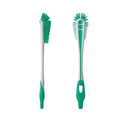 Image de MAM brosse de nettoyage pour biberons et tétines, poils doux flexibles un complet sans rayures, avec inférieure nettoyer les trou suspension, lot