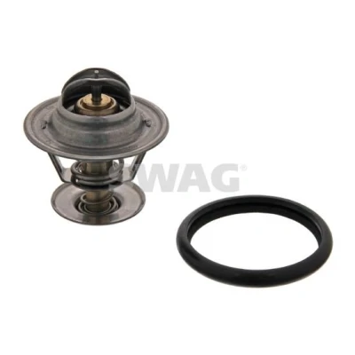 Image de SWAG 50 91 8979 Thermostat d&#039;eau 92 avec bague d&#039;étanchéité FORD: Focus Mk1 3/5 portes, Transit Connect Van, Break