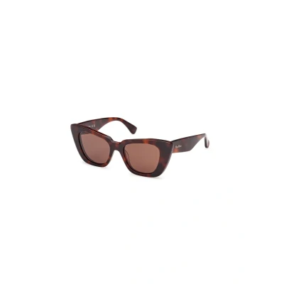 Image de &#039;S Max Mara Glimpse Lunettes de soleil, Femme, Taille: One Size, Dark avana brown