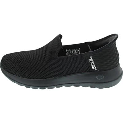 Image de Skechers Performance GO WALK Slipin Chaussures de course, Femme, Taille: 39.5, Black Textile