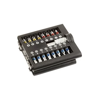 Image de kwb Bit Set avec porte embouts magnétique 31 pièces hexagone extérieur 1/4 pouce selon ISO 1173 et forme C 6.3