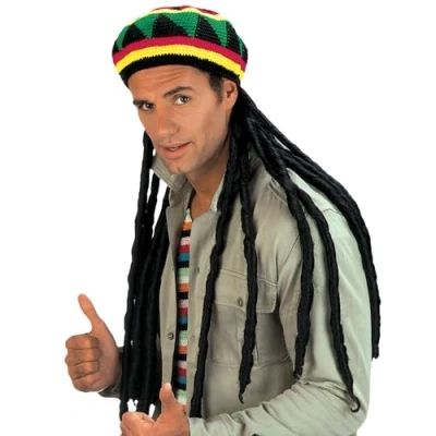 Image de &quot;RASTA TAM WITH EXTRALONG DREADLOCKS&quot;